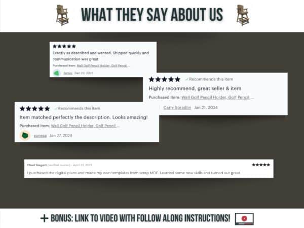 Adirondack Barstool plan reviews