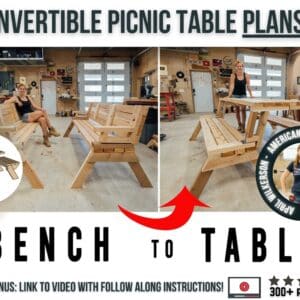 Converting Picnic Table Plans