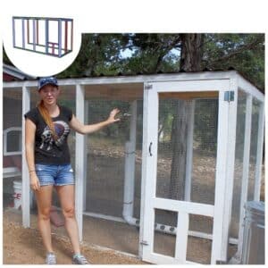 diy chicken coop run plans