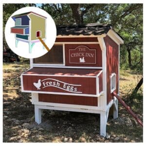 diy compact chicken coop plans