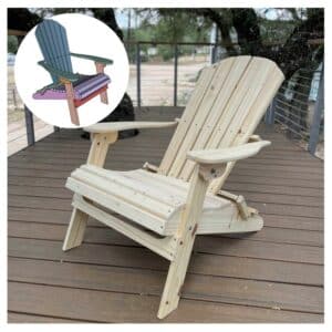 Diy folding adirondack chair plans
