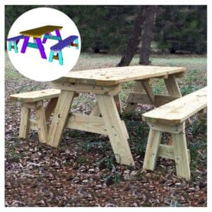 diy picnic table plans