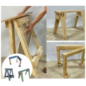 diy sawhorse plans