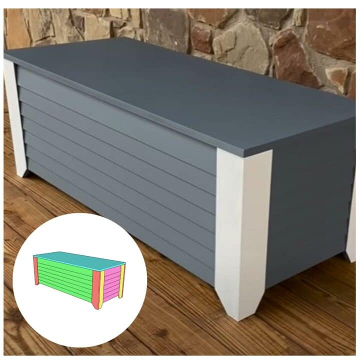 DIY Storage Bench Plans