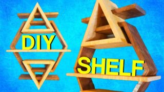 geometric shelf