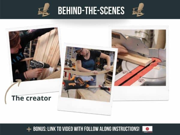 How to build a adirondack rocker