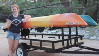 building a kayak trailer