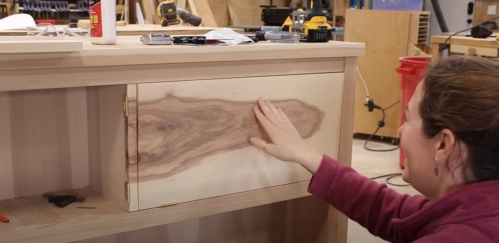 liquor cabinet drawer