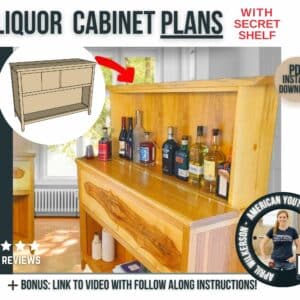 Liquor Cabinet Plans