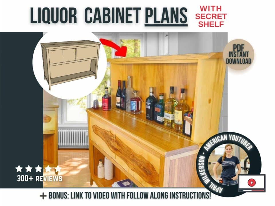 Liquor Cabinet Plans