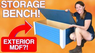 How To Build A Storage Bench