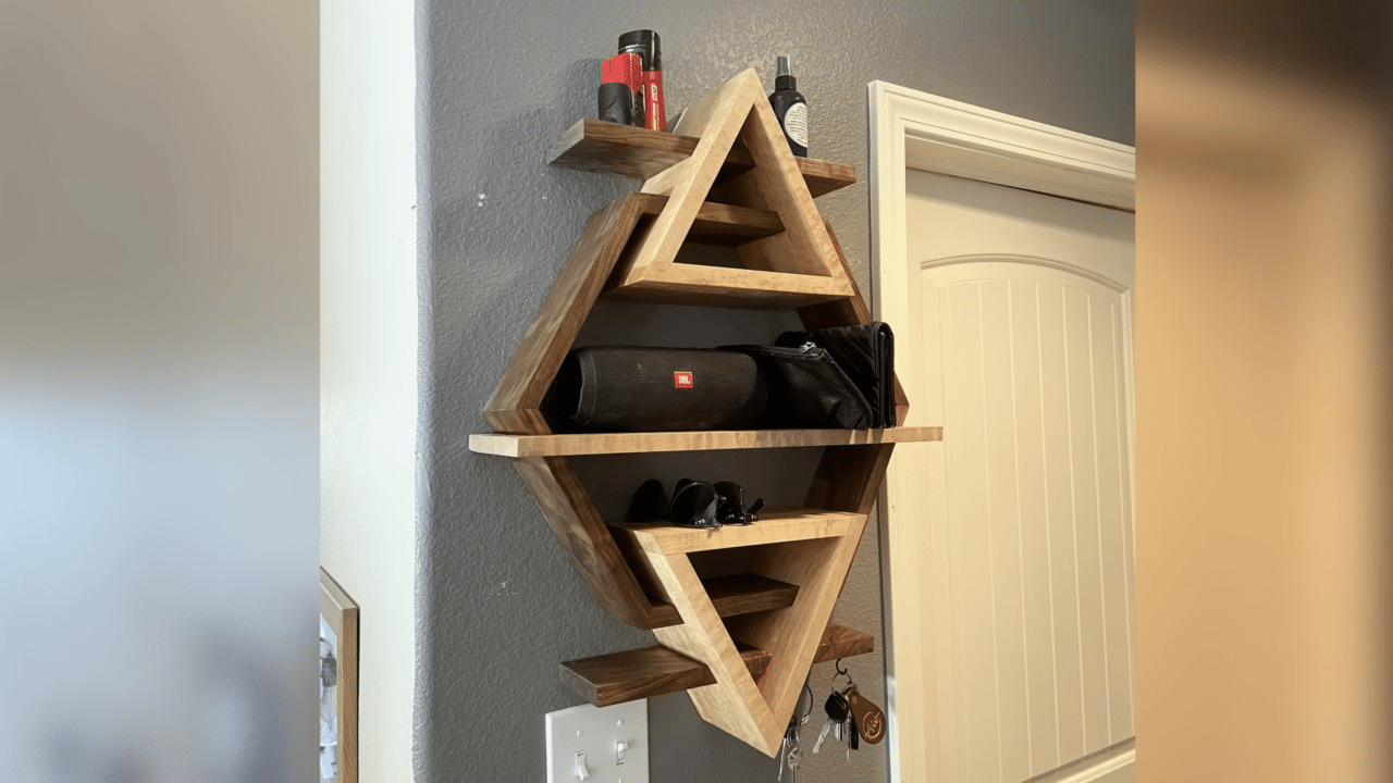 modern wall shelf